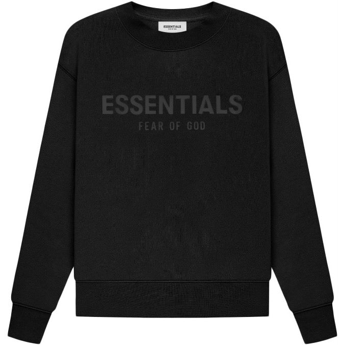 Fear of God Essentials Kids Black Sweatshirt