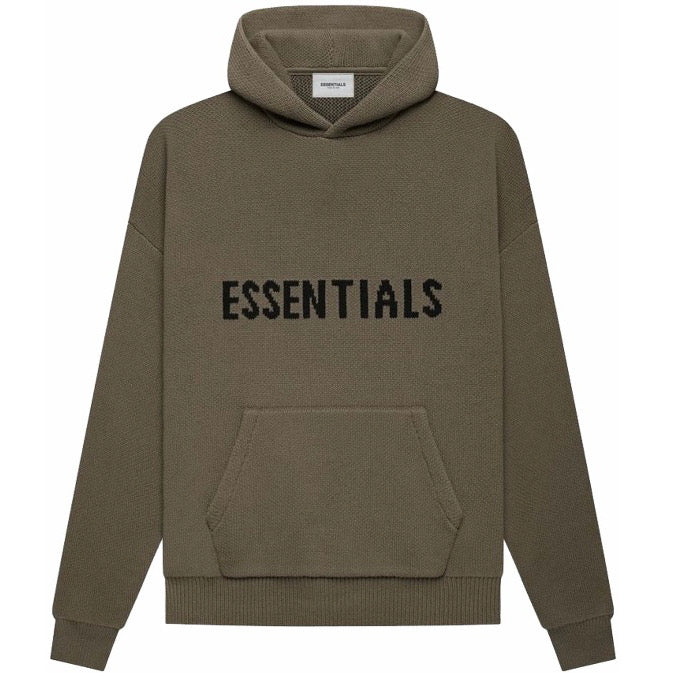 Fear of God Essentials Knitted Harvest Hoodie