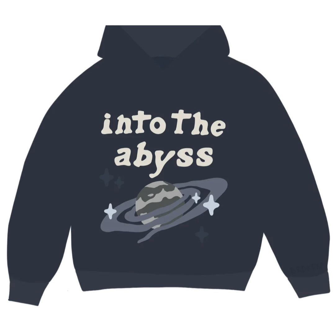 Broken Planet Into The Abyss Hoodie Outer Space Blue