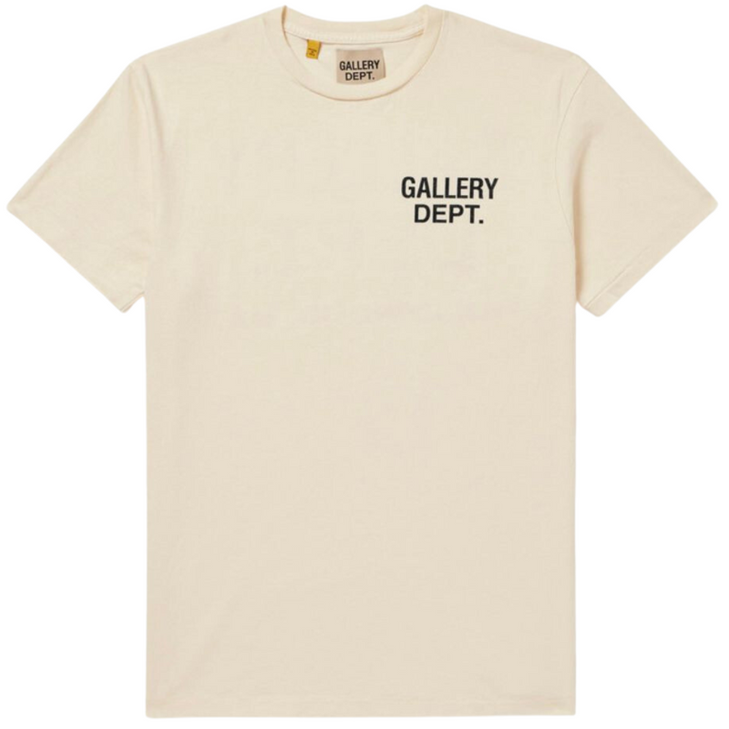 Gallery Dept Souvenir T-Shirt Cream Orange