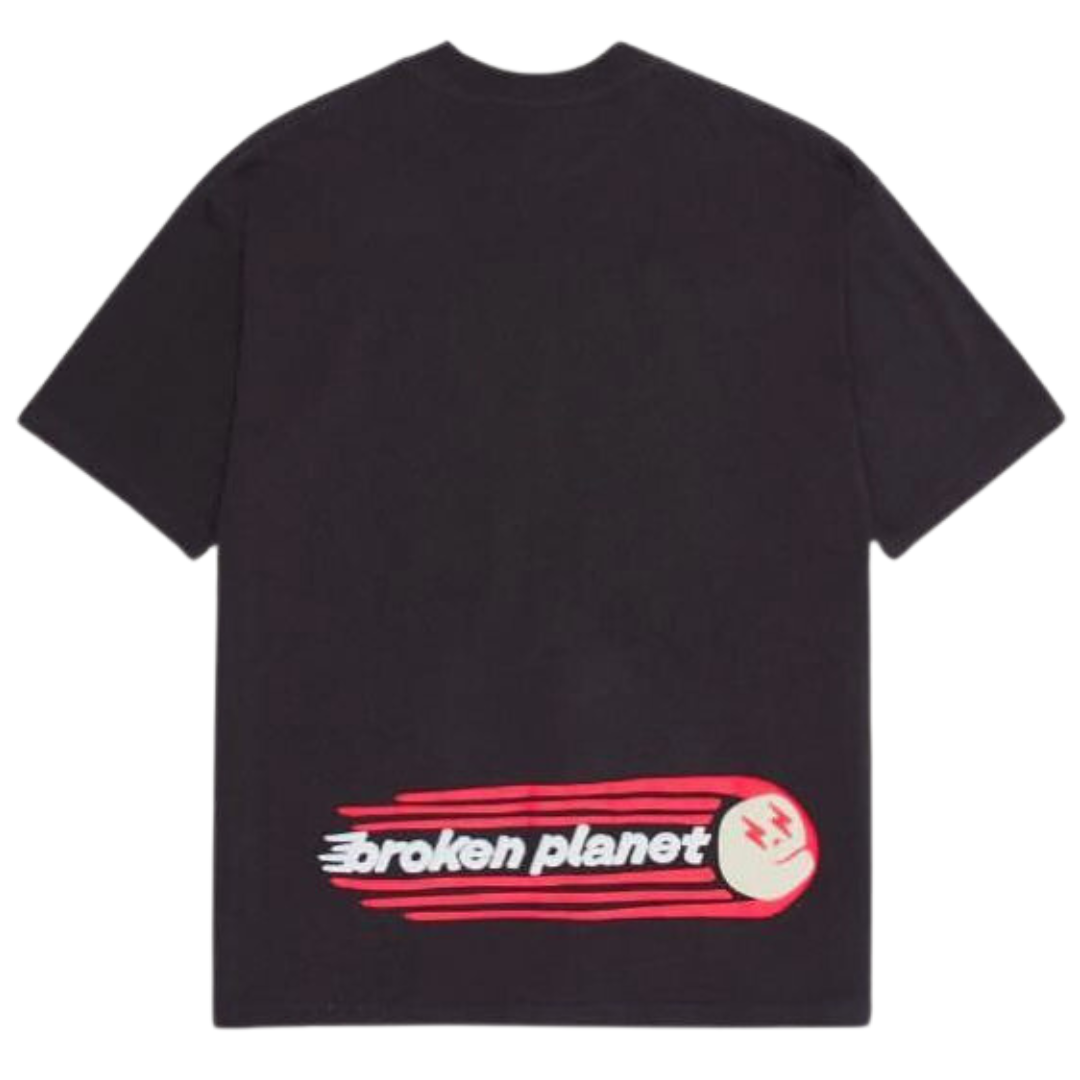 Broken Planet Market The Future is Here T-Shirt Black