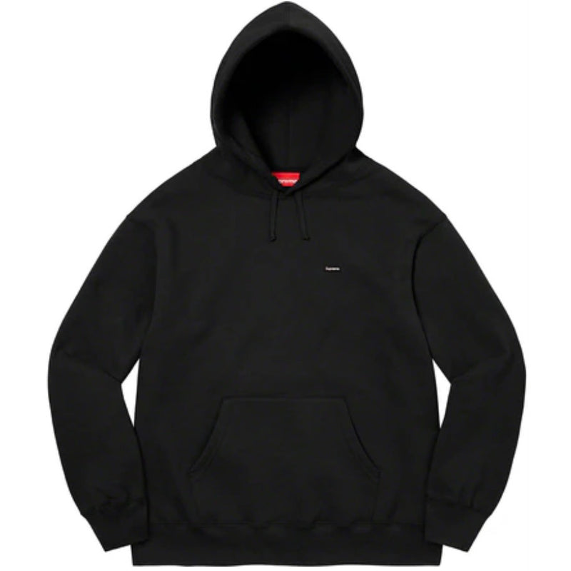Supreme Small Box Hooded Black Sweatshirt