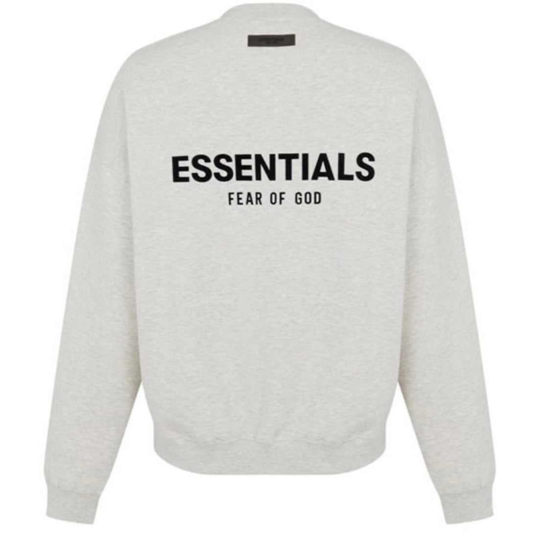 Fear of God Essentials Light Oatmeal Sweatshirt (SS22)
