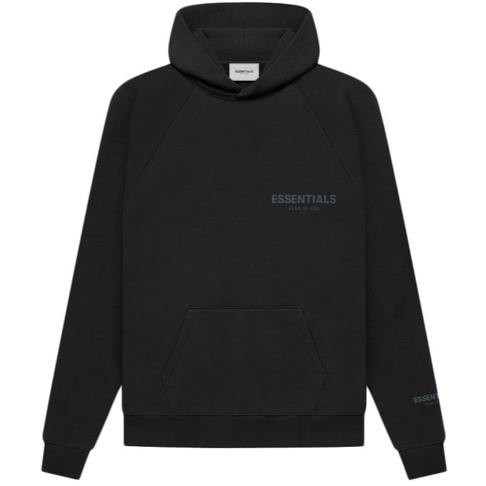 Fear of God Essentials Core Black Pullover Hoodie