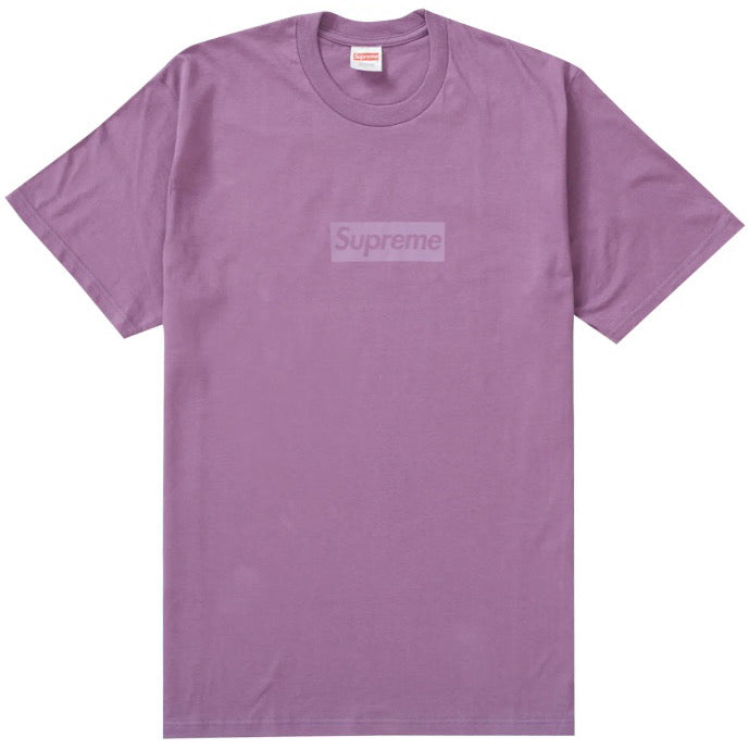 Supreme Tonal Box Logo Dusty Purple Tee