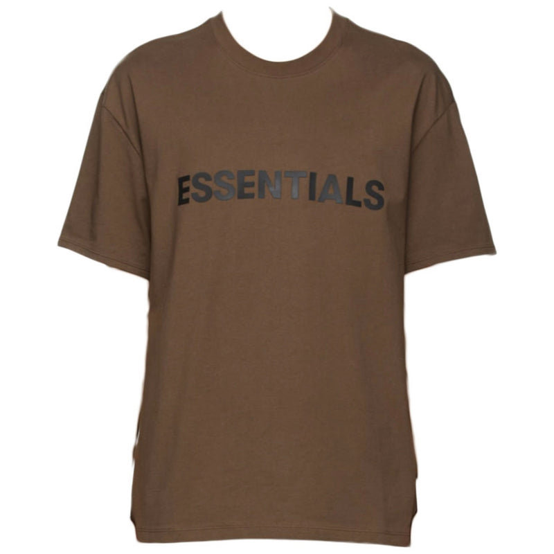 Fear of God Essentials Boxy T-Shirt Appliqué Logo Rain Drum