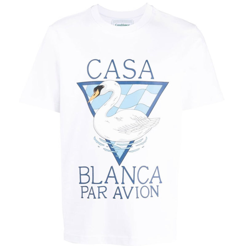 Casablanca White Par Avion T-Shirt