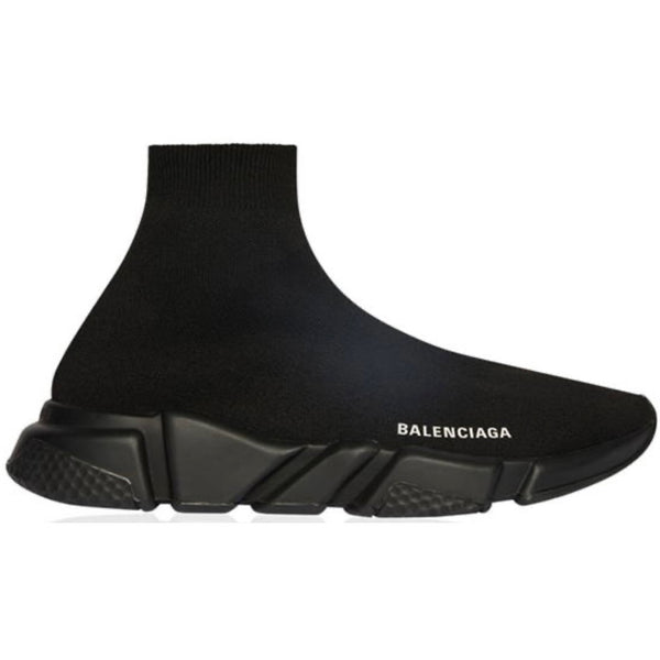 Balenciaga Black Speed Sock Trainers Mens