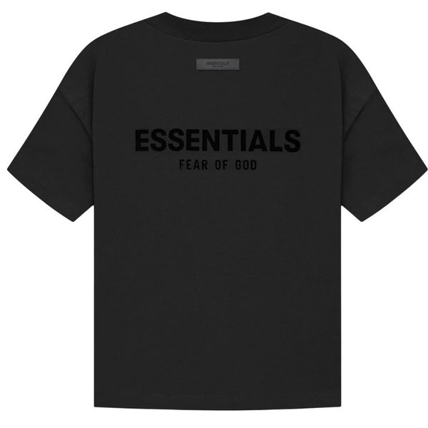 Fear of God Essentials Black T-Shirt (SS22)