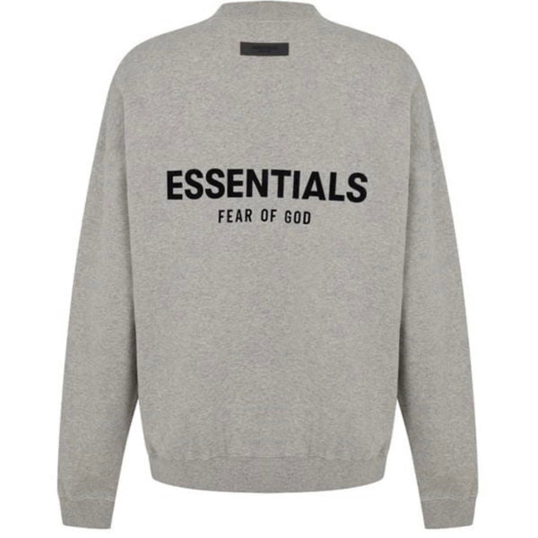 Fear of God Essentials Dark Oatmeal Sweatshirt (SS22)