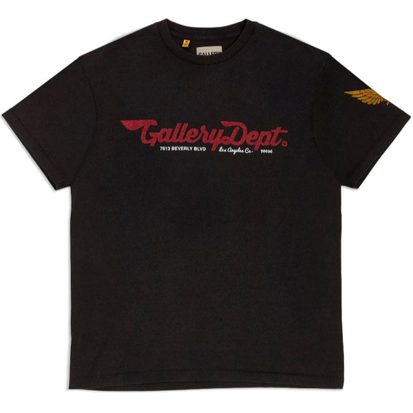 Gallery Dept Mechanic Black T-Shirt