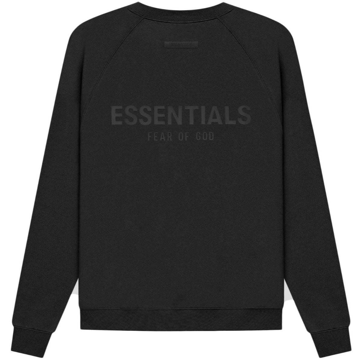 Fear of God Essentials Black Sweatshirt (SS21)